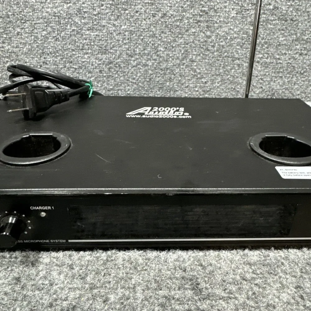 AUDIO 2000'S‎ AWR 6112 PROFESSIONAL WIRELESS MICROPHONE SYSTEM